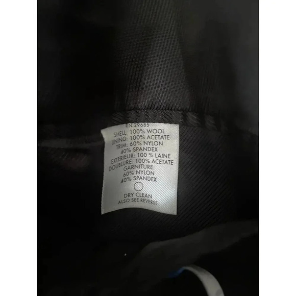 Pendelton Blue Wool Long Sleeves Button Front Blazer Coat Size 52 - Picture 2 of 6